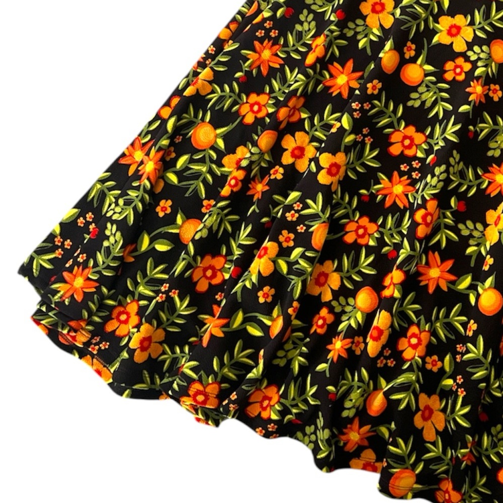 NWOT • LuLaRoe Nicole Fitted Full Circle Skirt Dress • Unicorn • Rare Print - Picture 7 of 10